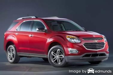 Insurance rates Chevy Equinox in Louisville