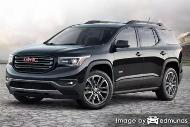 Insurance quote for GMC Acadia in Louisville
