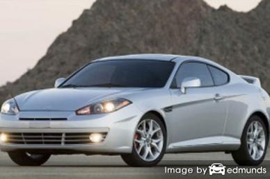 Insurance rates Hyundai Tiburon in Louisville