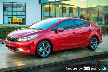 Insurance rates Kia Forte in Louisville