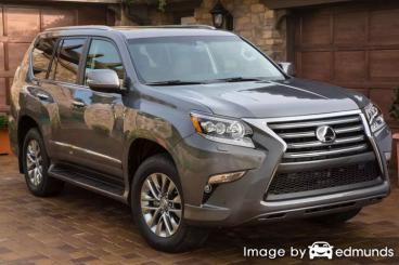 Insurance rates Lexus GX 460 in Louisville