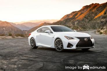 Insurance rates Lexus RC F in Louisville