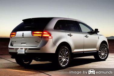 Insurance rates Lincoln MKX in Louisville