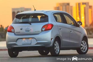 Insurance rates Mitsubishi Mirage in Louisville