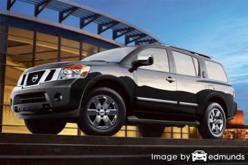 Insurance rates Nissan Armada in Louisville