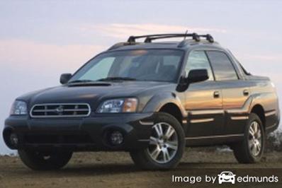 Insurance quote for Subaru Baja in Louisville