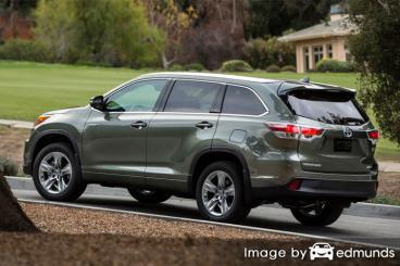 Insurance quote for Toyota Highlander Hybrid in Louisville