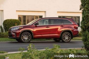 Insurance quote for Toyota Highlander in Louisville